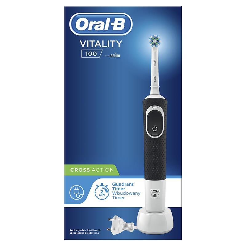 Elektriline hambahari Braun Oral-B Vitality 100 (must)