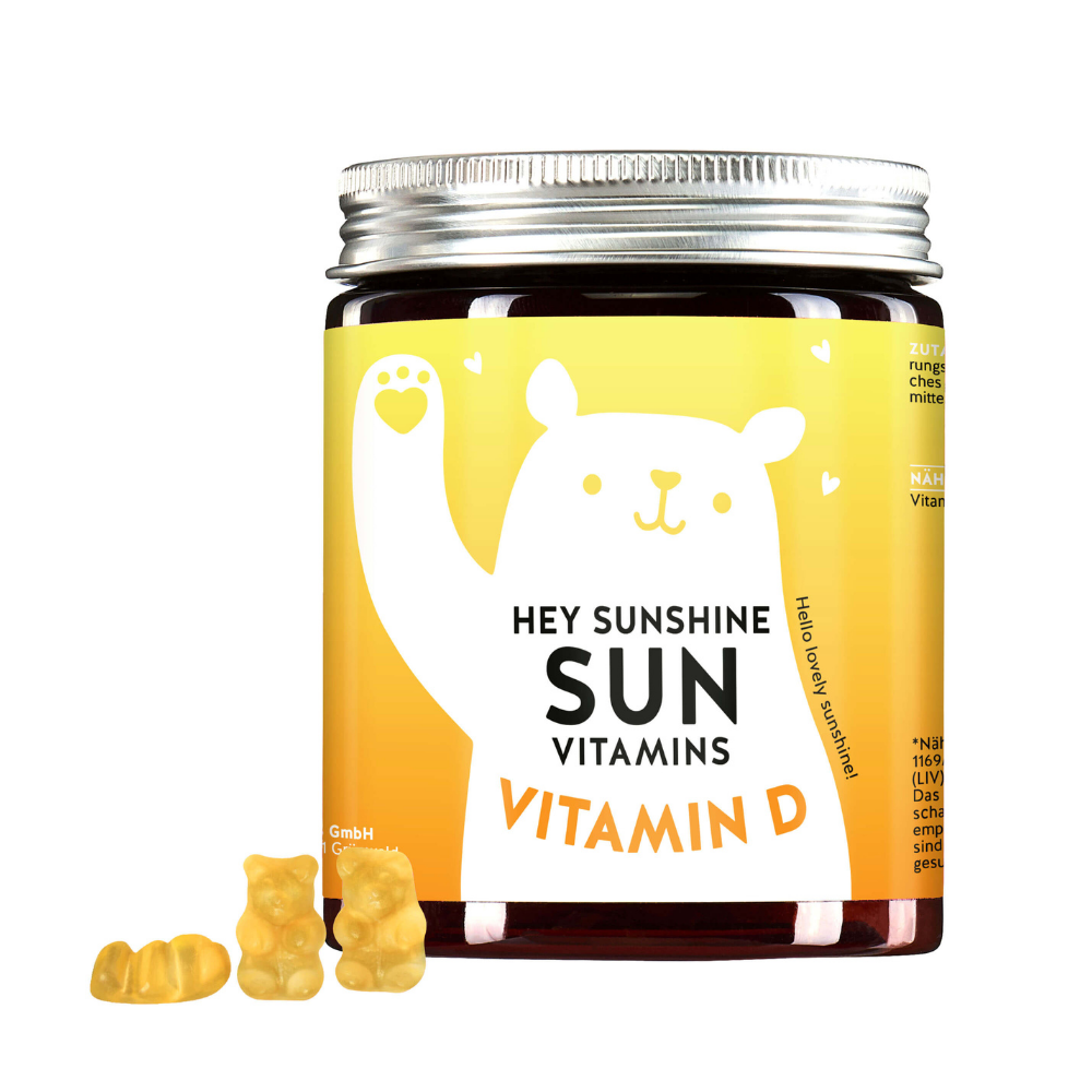 Bears with Benefits Hey Sunshine Sun Vitamins D-vitamiiniga suhkruvabad 60tk