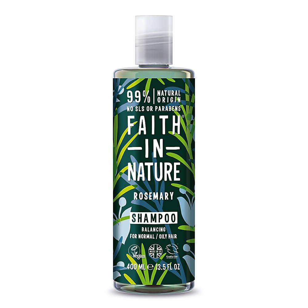 Faith in Nature šampoon rosmariiniga tundlikule/sügelevale peanahale 400ml