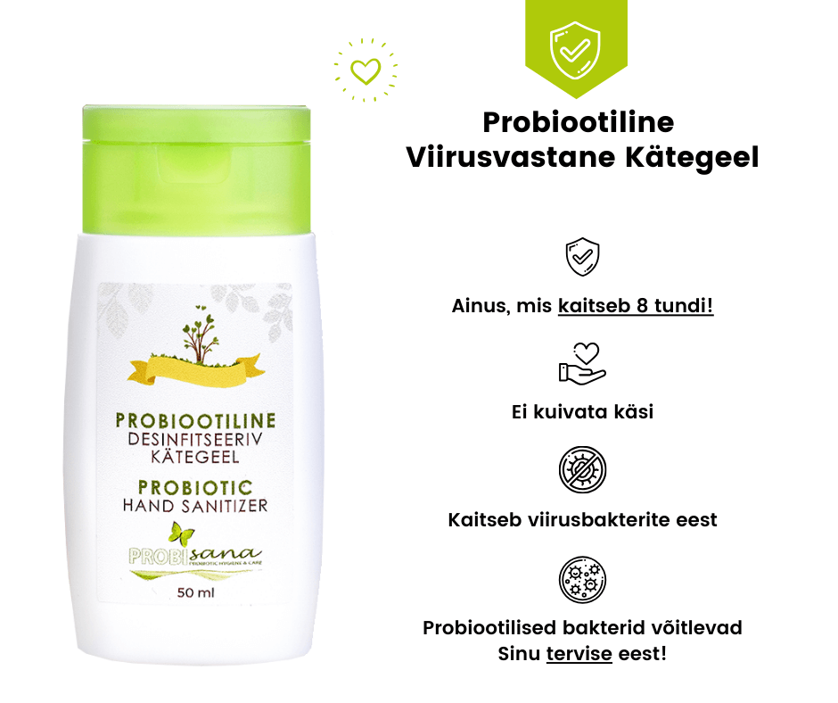 Probiootiline kätegeel, 50ml, Pro&Bio©