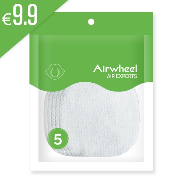 Airwheel F3 elektrooniline kaitsemaski filtrid, 5tk pakis