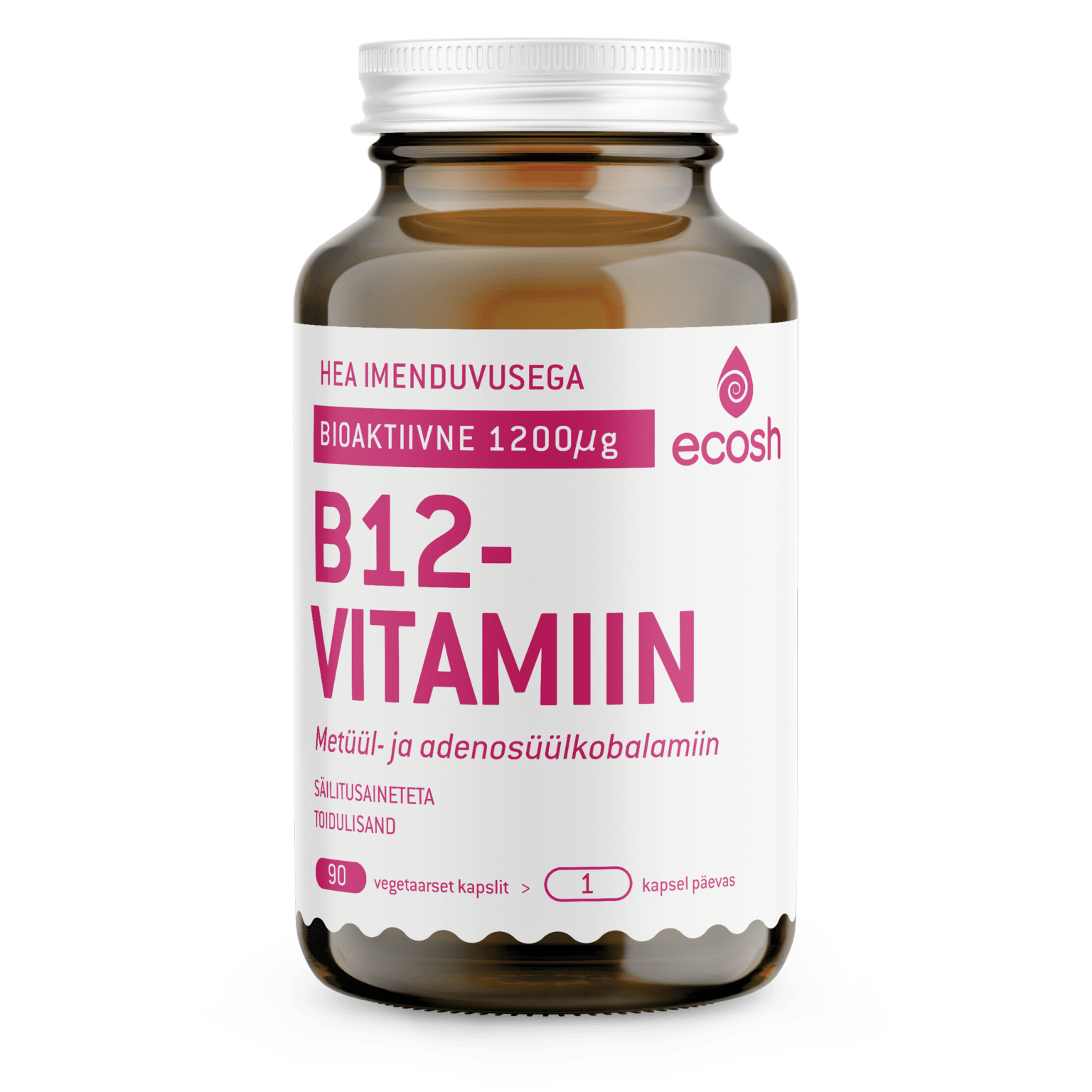 Ecosh B12 VITAMIIN – Bioaktiivne 90tk 50g