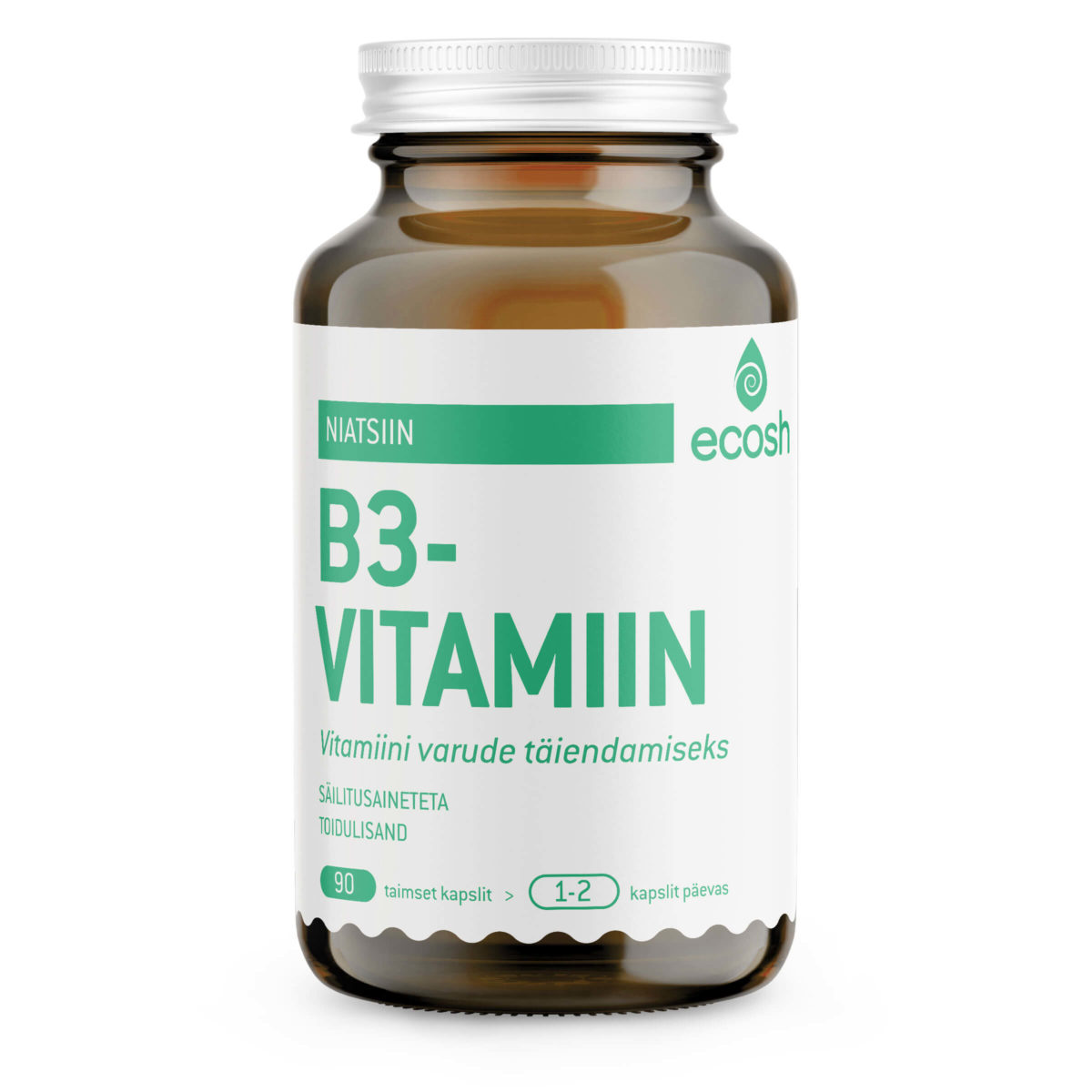 Ecosh B3-vitamiin, 90 kapslit