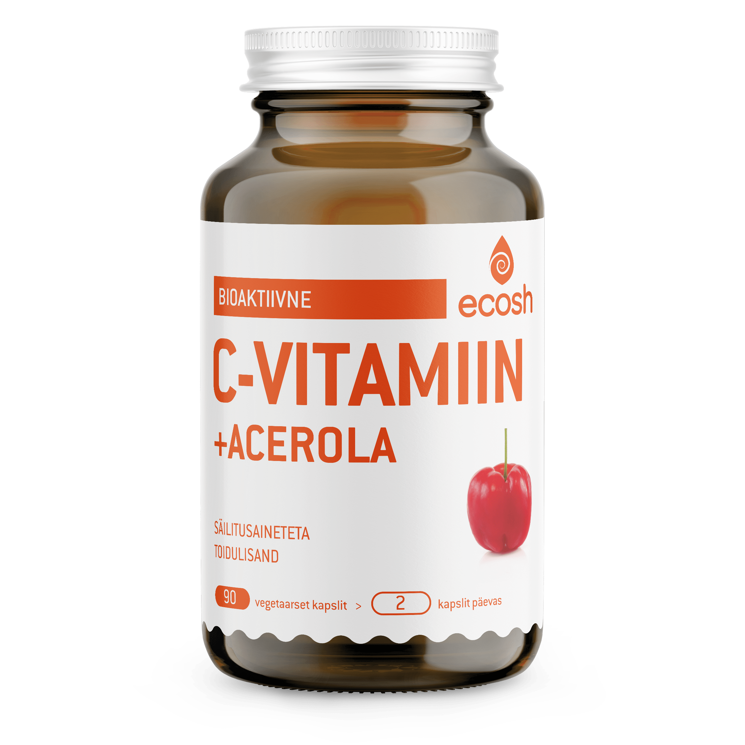 Ecosh C-VITAMIIN ACEROLAGA – Bioaktiivne 90tk 50g