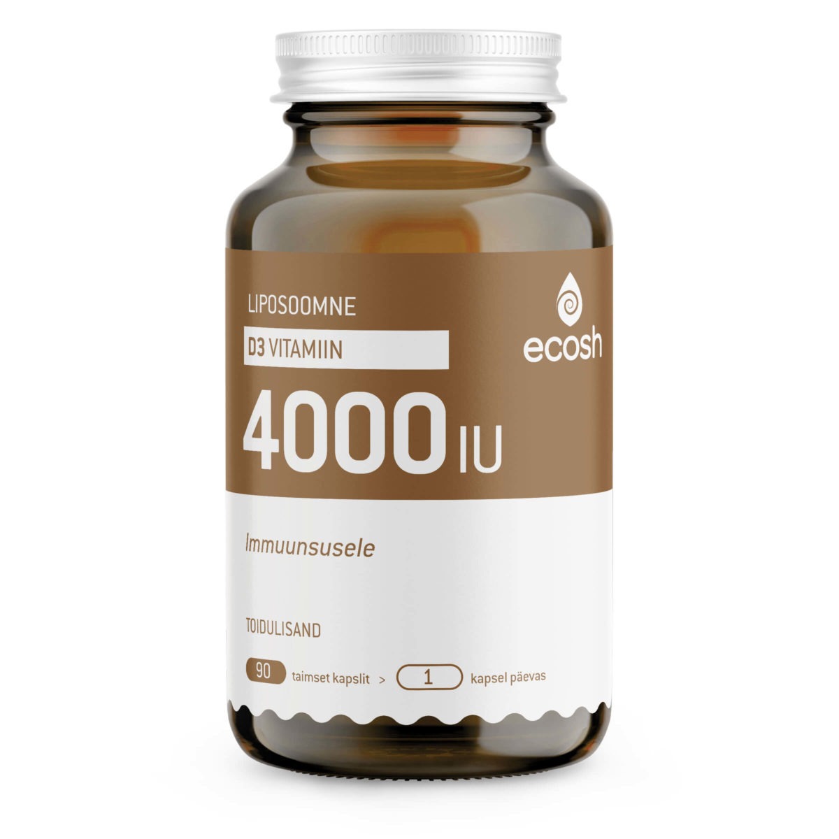 Ecosh liposoomne D3-vitamiin, 90 kapslit